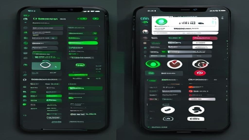 Phone screen showing a contact search interface with results appearing